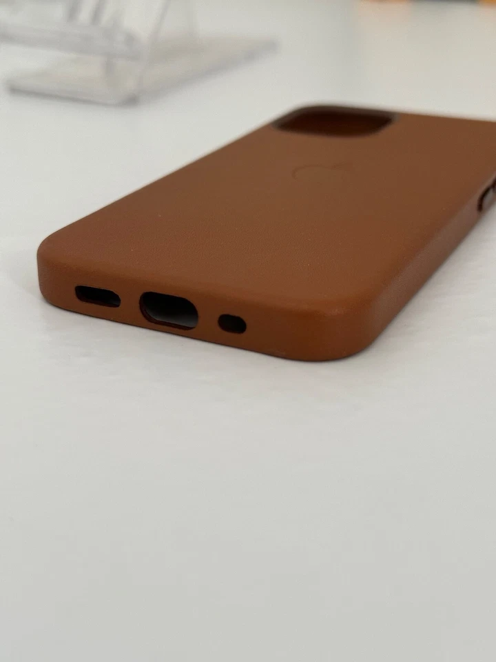 Original Apple Magsafe Leather -Brown- case iPhone 12 mini -EB157 - Immagine 4 di 4