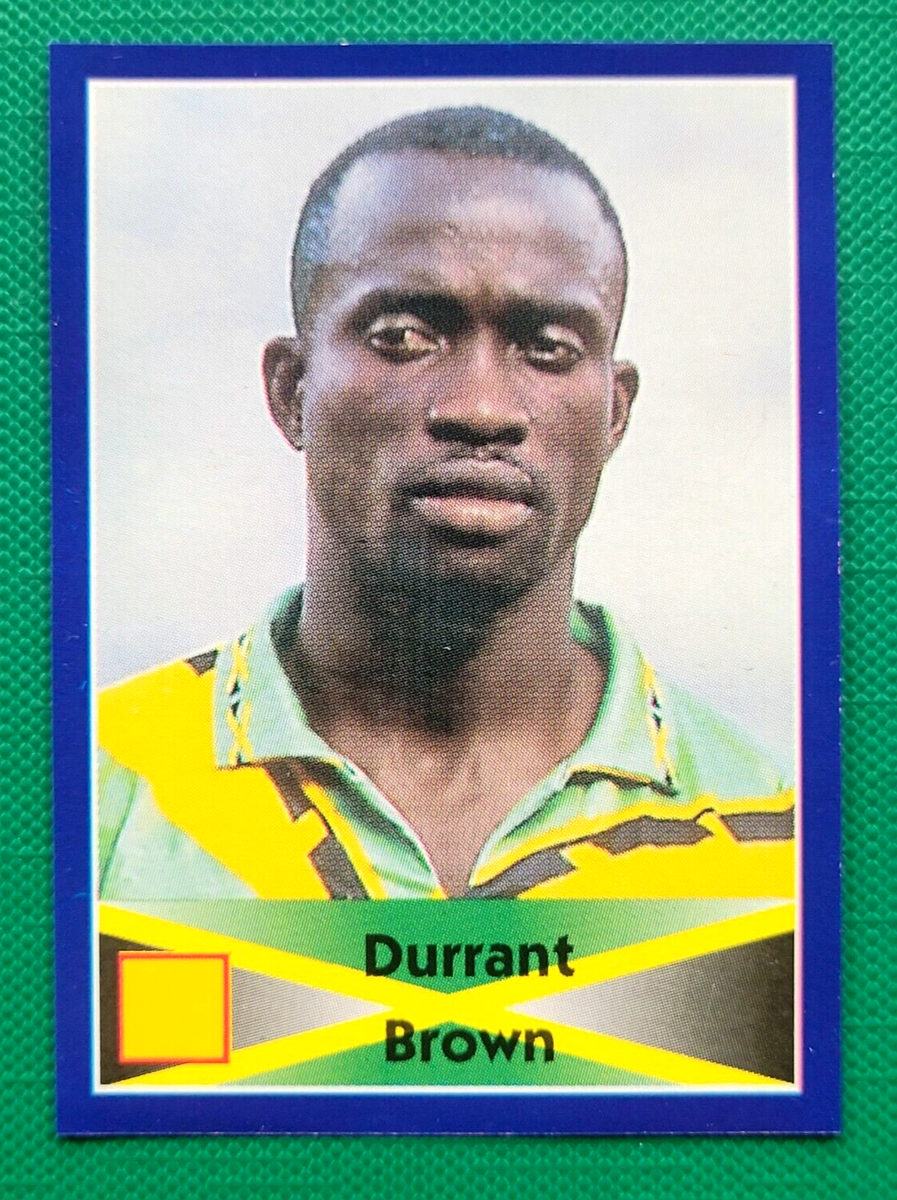 1998 Navarrete France World Cup FIFA #491 DURRANT BROWN Jamaica