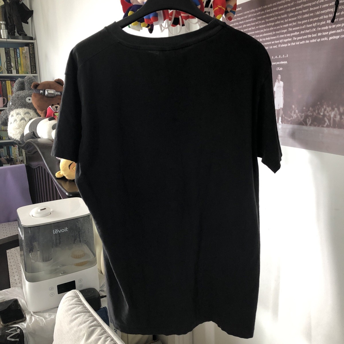 Agnes B Vtg Paris Hommes Size L Cursive t-shirt Single