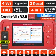 Launch X431 Creader Vii 7 Plus Crp123 Code Reader Obdii Scanner Abs Srs Engine