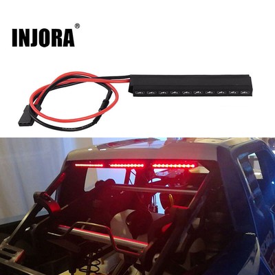 INJORA 1PCS 32/62mm Red LED Brake Light Lamp for 1/10 RC Car