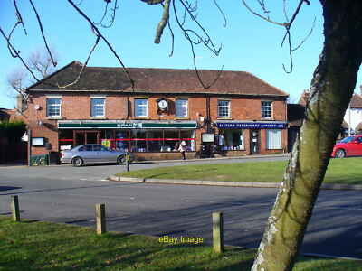 Photo 6x4 Elstead Village Centre Village shop and vet's surgery face c2010