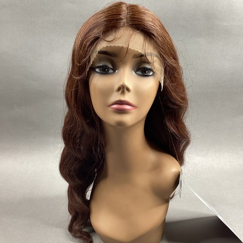 Kitana Long Wavy #Chocolate Brown Synthetic Lace Front Wig - Picture 2 of 8