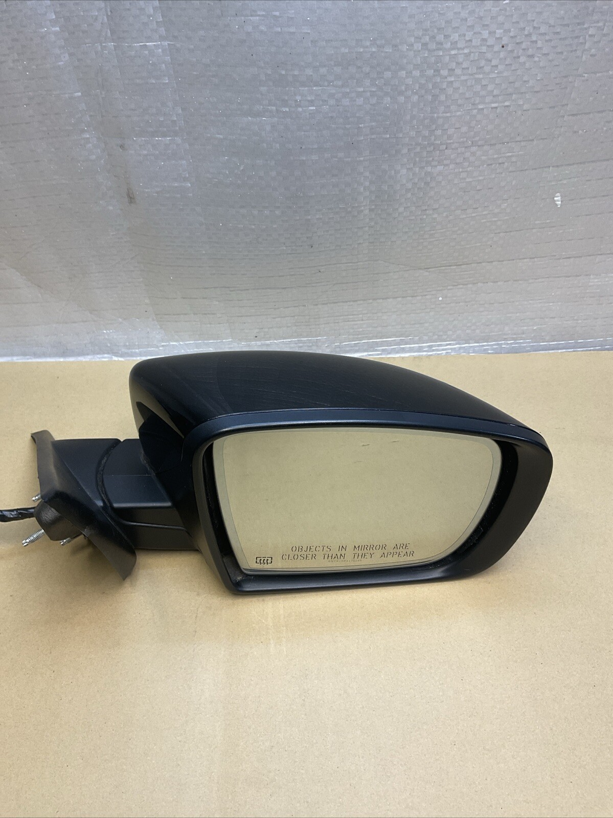 2014-2017 Maserati Quattroporte Front Right Door Side Mirror BLACK OEM