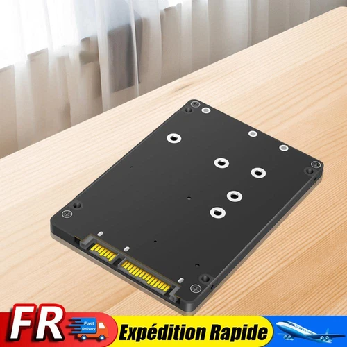 Combo M.2 NGFF B-Key & MSATA SSD To SATA 3.0 Adapter Converter Case Enclosure