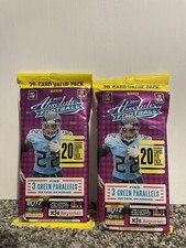 Panini Absolute Football Sports Trading Card Pack - 20 Card