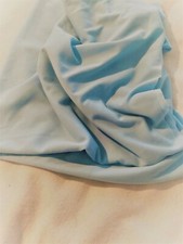 Light blue nylon polyester blend fabric -1 yd 26" by 66" lighter weight
