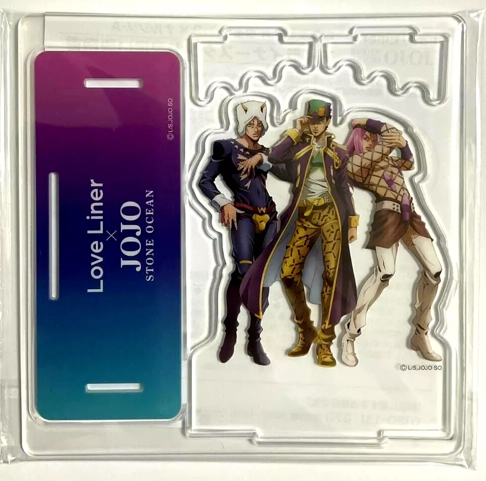 JoJo Bizarre Adventure Part 6 Characters Anime Figure Acrylic Stand De