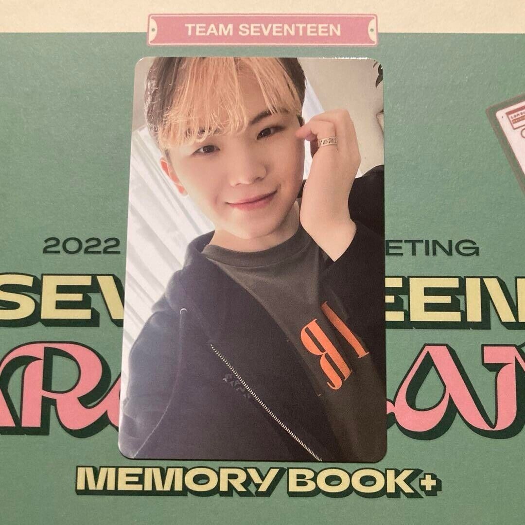 SEVENTEEN 2022 6TH FAN MEETING official Photo card CARAT SEVENTEEN 2022 6TH FAN MEETING official Photo card CARAT