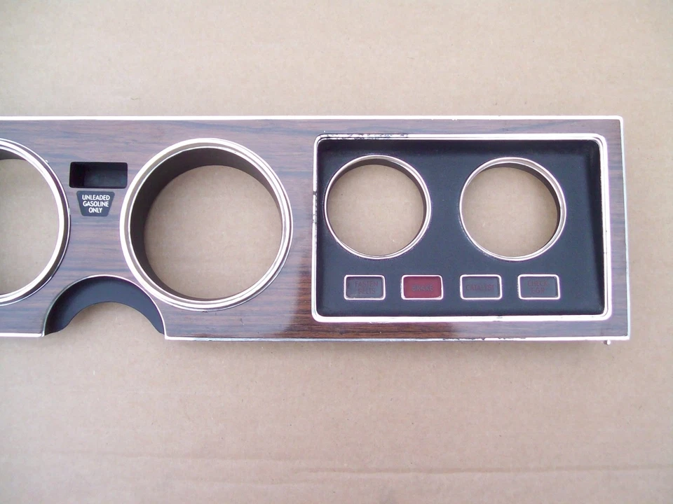 NOS MoPar 1976 76 Chrysler Cordoba Dodge Charger SE Dash BEZEL 3593600 - Image 3 of 4