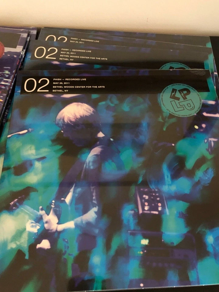 Phish Lp On Lp 02 Vinyl , Color Blue  New Mint Sealed Vol 2 - Image 3 of 4