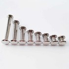 10pc Leather Craft Belt Wallet Photo Album Book Bind Chicago Screw Nail Rivet