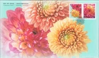 DAHLIA, DAHLIAS = GARDEN FLOWERS = TYPE 2 = Official FDC = OFDC = Canada 2020