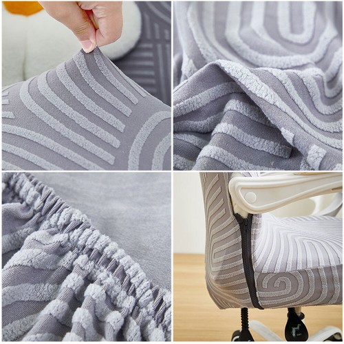 Sedia da Ufficio Jacquard Copre Un Computer Elastico -Sedia Girevole > - Foto 13 di 25