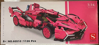 SHUANGGAO #60510 - 1:14 Scale - Lamborghini v12 - Building Block Set