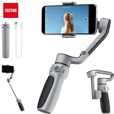 Zhiyun CINEPEER CQ5 3-Axis Gimbal Stabilizer Magnetic Fill Light for Smartphones