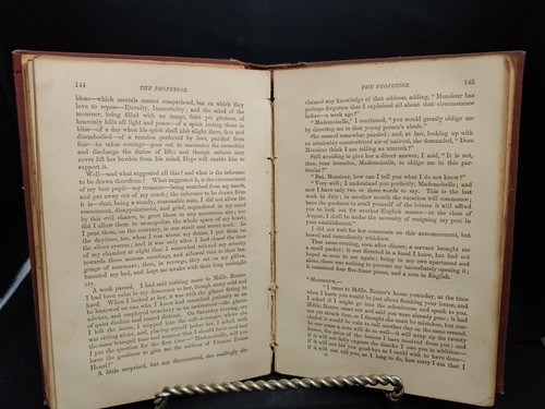Works of Charlotte Bronte (Currer Bell) - The Professor, Emma, & Poems - 1800s - Picture 8 of 9
