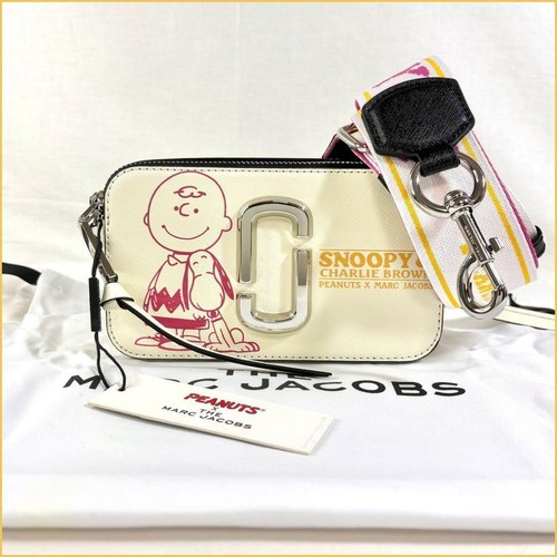 MARC JACOBS Snapshot Chalk 177 Shoulder Bag Camera Bag Double Zipper Bag