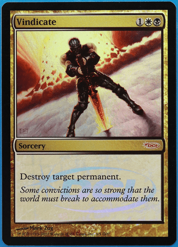 Vindicate (Judge 2007) FOIL Judge Gift Cards 2007 NM Rare CARD (507276) ABUGames - Picture 1 of 2