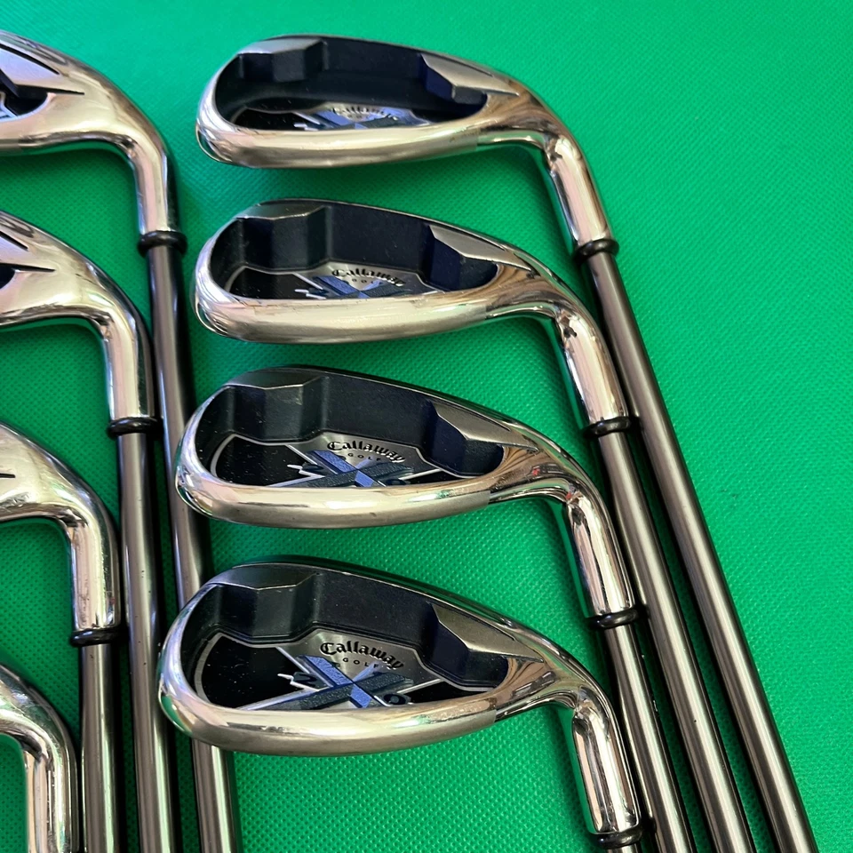 Callaway X-20 X20 Iron set 8pcs 5-Sw X Series 60i Flex R Regular Golf Clubs - Image 4 of 4