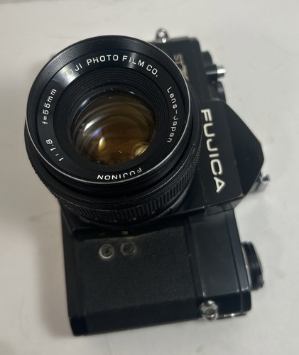 Fujica ST701 Limited Edition Filmkamera mit Fujinon 55mm 1:1.8 - FOR PARTS - Bild 5 von 9