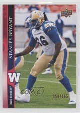 2021 Upper Deck CFL Red 158/165 Stanley Bryant #7 0kr6