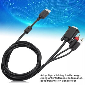 5.9ft VGA Cable W/Adapter For Dream-cast DC High Definition Audio Accessories