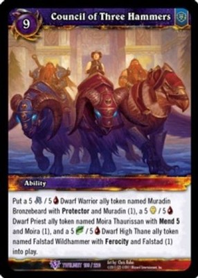 Council of Three Hammers - Twilight of the Dragons - World of Warcraft TCG