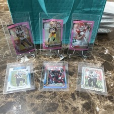 Panini Topps NFL Rookie Card Lot Prizm Optic Chrome Otton Kelce Etienne Golden