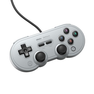 8BITDO SN30 Pro Gaming Controller Grau für Nintendo Switch, PC