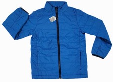 LANDS' END Medium 5-6 Blue Lightweight QUILTED WINTER JACKET Layering /Alone