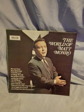 Matt Monro Compilation LP The World of Matt Monro. Vinyl Album
