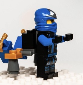 Lego Ninjago Minifigure - Jay Final Battle (njo0079) great condition RARE 🔥 🔥 