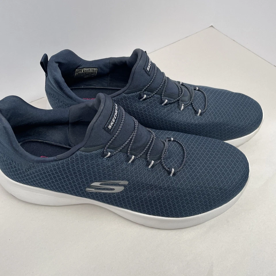 Tênis Skechers Slip-on SN12119 Feminino Tamanho 11 Azul - Imagem 3 de 4