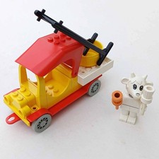 LEGO Vintage Fabuland 3637 Gertrude Goats Painters Truck 100% Complete