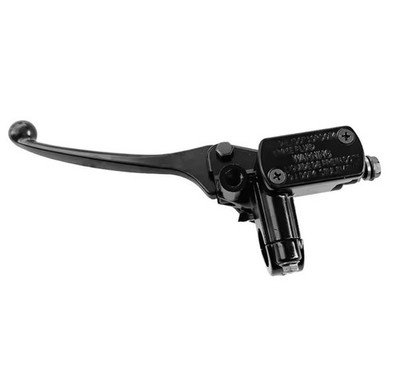 FRONT BRAKE PUMP MOTORCYCLE SCOOTER ENDURO CROSS MOTARD UNIVERSAL BLACK LEFT
