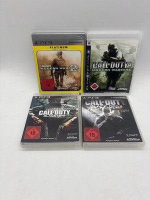 PS3 Playstation 3 Call of Duty Black Ops + Call of Duty Black Ops 2 + MW 2+ MW 4