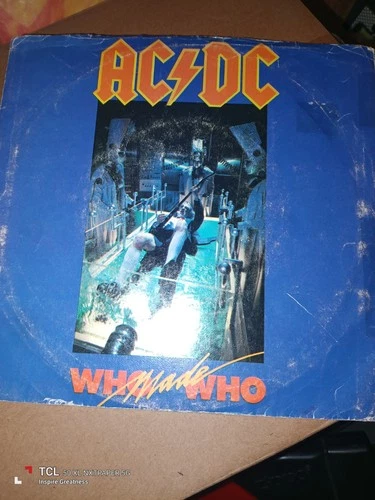 AC/DC - Who Made Who 7" Vinyl Record Single Atlantic Records