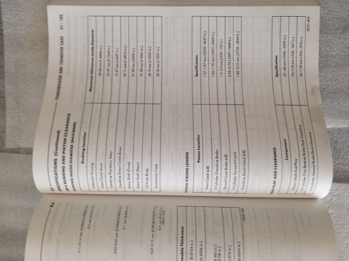 1997 Jeep Cherokee Factory OEM Service Manual Book Set Body