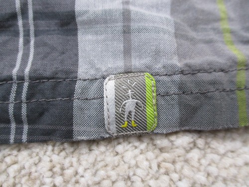 SmartWool Shirt Mens Medium Gray Plaid Merino Wool Blend Short Sleeve Button Up - Picture 4 of 11