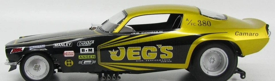CHEVROLET CHEVY CAMARO #380 FUNNY CAR DRAGSTER 1970 COUGHLIN AW1160/06 1:18 USA - Photo 4/4