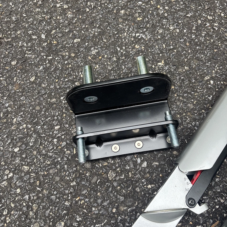 KNOLL SAPPER XYZ DUAL MONITOR ARM Silver EXCELLENT! Free Ship! - Image 3 of 4