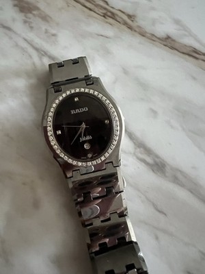 Rado Men's Watch Usado de Dimantes Automatic  color plata