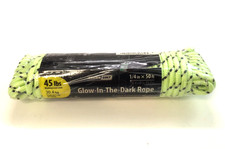 CROWN BOLT; GLOW IN THE DARK ROPE - 50FT X 1/4" 45LBS CAPACITY 65665