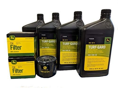 #ad #ad John Deere Original Equipment Double Oil Change Kit 4 TY22029 2 AM125424 $53.85