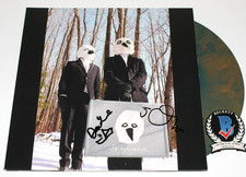 THEY MIGHT BE GIANTS SIGNED 'THE ELSE' VINYL ALBUM RECORD BECKETT COA JOHN x2