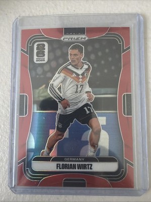 2026 Panini Prizm Fifa World Cup - Florian Wirtz #60 Red Prizm /50