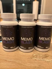 Bottles of Memo Blast