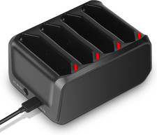 NEW 4-Port TC70 Battery Charger for Zebra TC70 TC72 TC75 TC77 SAC-TC7X-4BTYPP-01