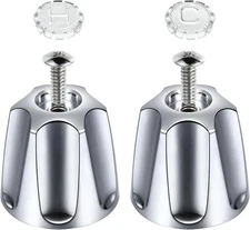 2 Piece Shower Knob Replacement, Hot and Cold Faucet Knobs Compatible with Price